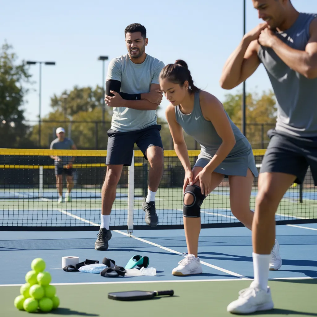 Imagen del artículo: Lesiones comunes en pickleball y cómo prevenirlas